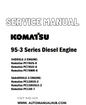 Komatsu 95-3 Series Diesel Engine Service And Repair Manual - PDF