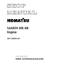 Komatsu SAA6D140E-6B Engine Shop Manual SN 730004-UP PDF