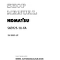 Komatsu S6D125-1JJ-FA Shop Manual SN 10001-UP PDF