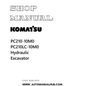 Komatsu PC210-10M0, PC210LC-10M0 Hydraulic Excavator Shop Manual PDF