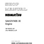Komatsu SAA12V140E-3E Engine Shop Manual SN 502033-UP (For HM300-2)-UP PDF 
