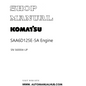 Komatsu SAA6D125E-5A Engine Shop Manual SN 560004-UP PDF 