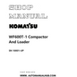 Komatsu WF600T-1 Compactor And Loader Shop Manual SN 10001-UP PDF