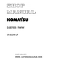Komatsu S6D105-1WW Shop Manual SN 63244-UP PDF