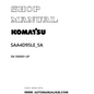 Komatsu SAA4D95LE_5A Shop Manual SN 500001-UP PDF 