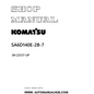 Komatsu SA6D140E-2B-7 Shop Manual SN 22537-UP PDF