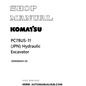 Komatsu PC78US-11 (JPN) Hydraulic Excavator Shop Manual SEN06844-02 PDF