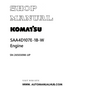 Komatsu SAA4D107E-1B-W Engine Shop Manual SN 26503098-UP PDF 