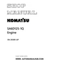 Komatsu SA6D125-1Q Engine Shop Manual SN 28389-UP PDF