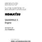 Komatsu SAA4D95LE-5 Engine Shop Manual SN 502711-UP (For PC88MR-8) PDF 