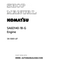 Komatsu SA6D140-1B-G Engine Shop Manual SN 10001-UP PDF