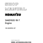 Komatsu SA6D102E-1B-7 Engine Shop Manual SN 26200163-UP PDF
