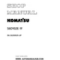 Komatsu S6D102E-1F Shop Manual SN 26200929-UP PDF