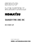 Komatsu SAA6D170E-3BC-8C Shop Manual SN 310001-UP PDF 