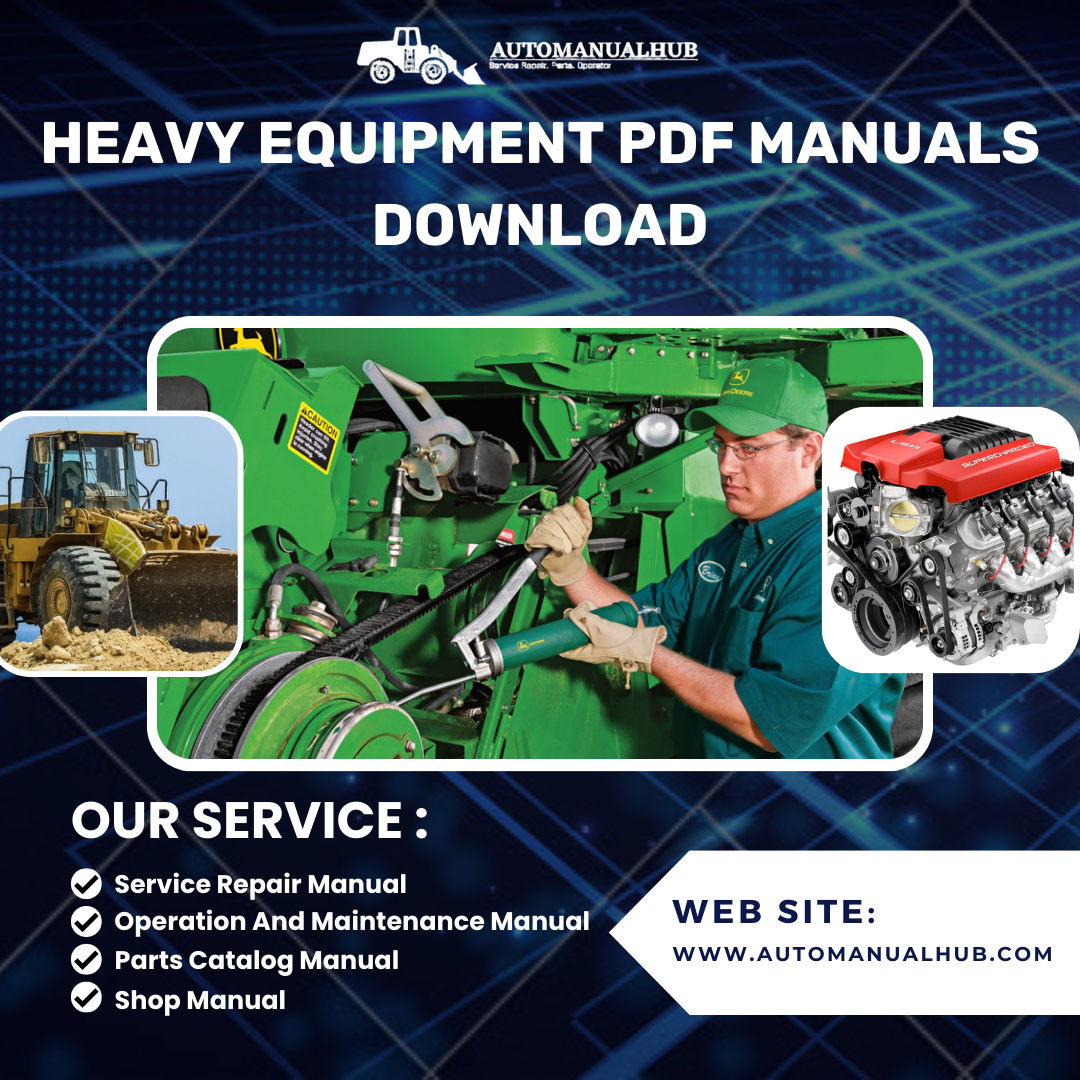 John Deere Tractor 5080G, 5090G, 5090GH, 5080GV, 5090GV, 5100GV, 5080GF, 5090GF Operation, Maintenance & Diagnostic Service Manual TM402419 - PDF