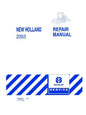 New Holland 2353 Discbine Disc Header Service Repair Manual 87385437 - PDF