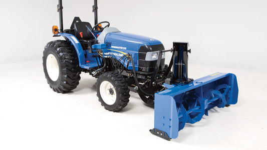 New Holland 36 Inch Snow Thrower lawn and yard Tractors without Electric Clutch Operator's Manual 42643612 - PDF