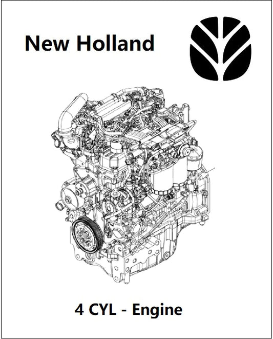 New Holland 51426937-Engine-Tier 3A(4CYL-88HP) Parts Catalog Manual - PDF