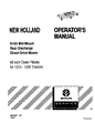 New Holland 914A Mid - Mount 60 Inch Class I Rear Discharge Direct Dirve Mower on 1215, 1220 Tractor Operator's Manual 42872300 - PDF