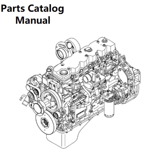 New Holland A004 Engine F4HFE613T 504384900-84232924 Parts Catalog Manual - PDF