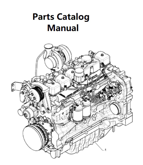 New Holland B601 Engine F4CE0654D 5801652693-47373650 Parts Catalog Manual - PDF