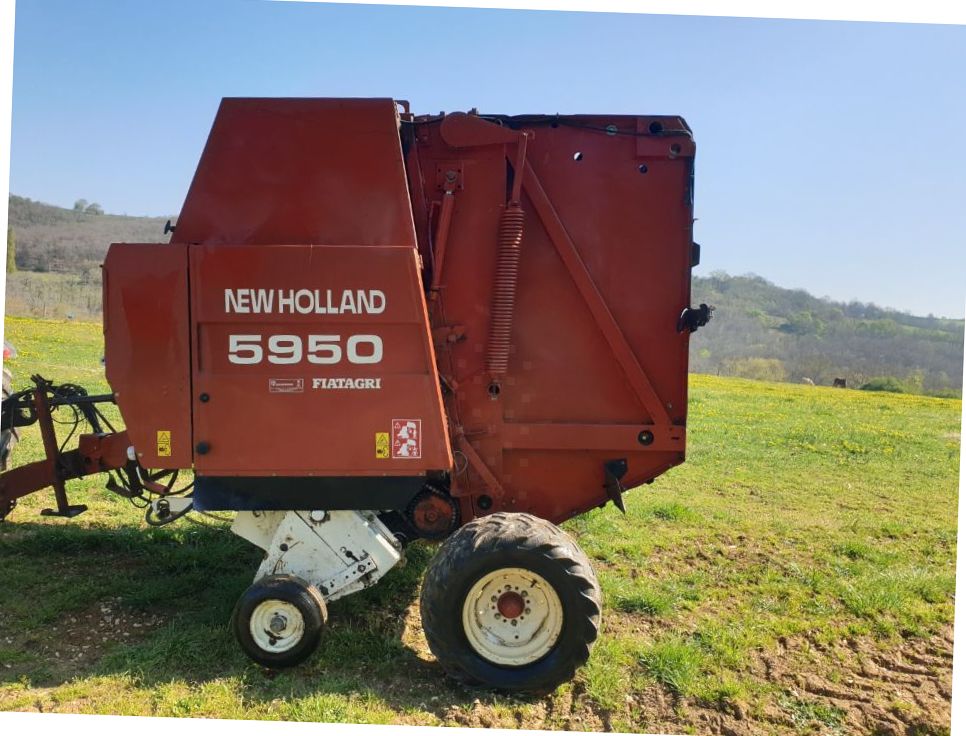 New Holland (Fiat Agri) 5950 Round Baler Parts Catalog Manual - PDF 