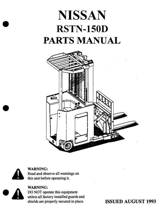 Nissan RSTN-150D Forklift Parts Catalogue Manual