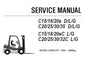 CLARK C15/18/20S D/L/G , C20/25/30/35 D/L/G , C15/18/20SC L/G , C20/25/30/32C L/G FORKLIFT SERVICE REPAIR MANUAL (SM709) PDF DOWNLOAD