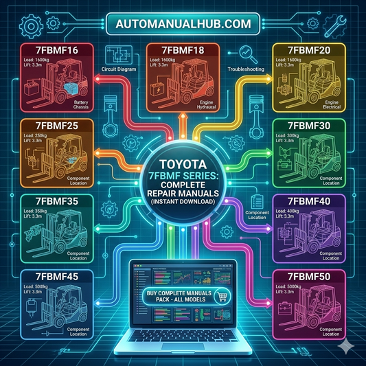 Toyota 7FBMF16-7FBMF50 Forklift Manual