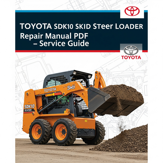 Toyota SDK10 Loader Service Manual