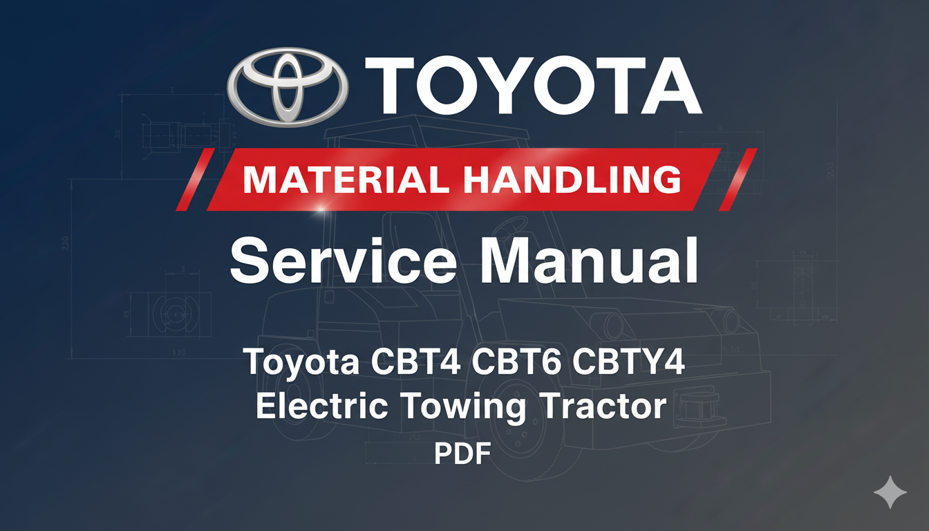 oyota Electric Forklift Tractor Manual
