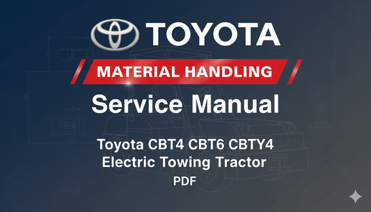 oyota Electric Forklift Tractor Manual