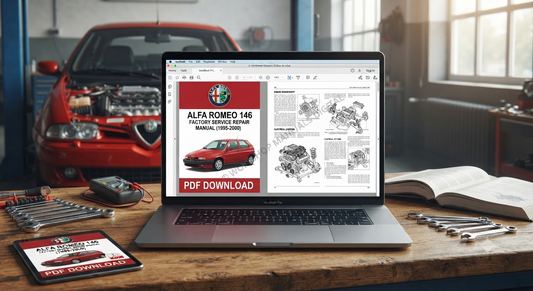 Alfa Romeo 146 Factory Service Repair Manual (1995-2000) PDF Download | AutoManualHub