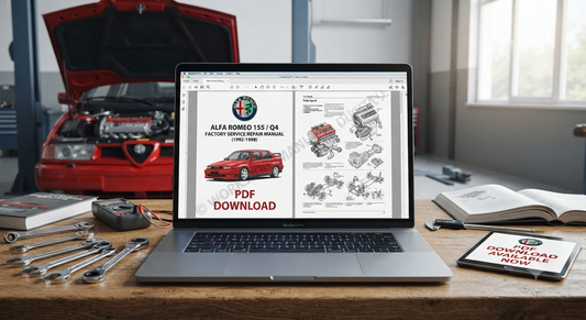 Alfa Romeo 155 Q4 Factory Service Repair Manual (1992-1998) PDF Download | AutoManualHub