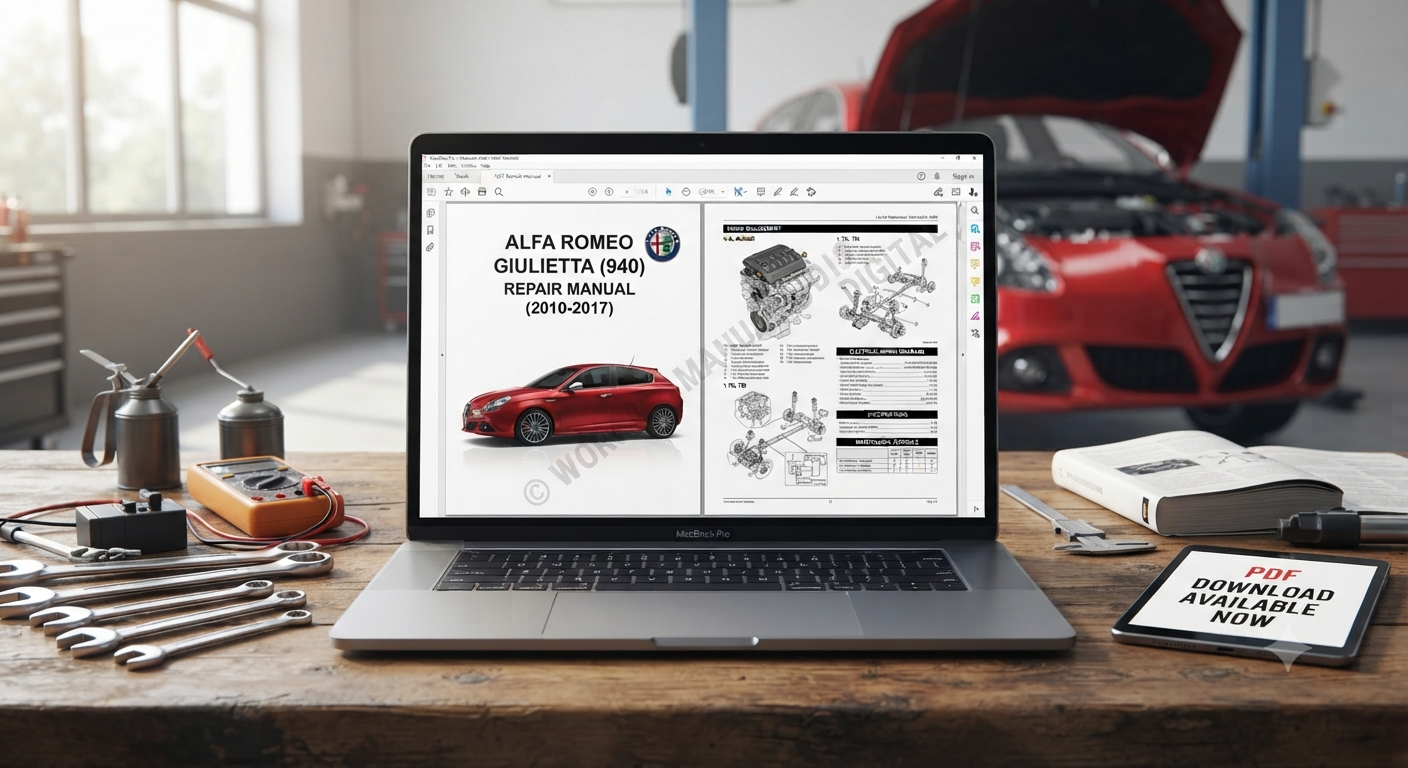 Alfa Romeo Giulietta 940 Factory Service Repair Manual (2010-2017) PDF Download | AutoManualHub