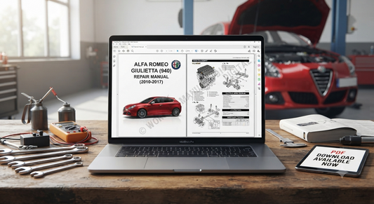 Alfa Romeo GTV Spider Factory Service Manual (1993-2004) PDF Download | AutoManualHub