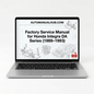 Honda Integra DA Series Factory Service Manual for 1989–1993 models with factory specifications, repair, and maintenance information.