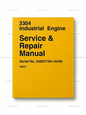 Caterpillar 3304 Industrial Engine Service & Repair Manual Serial No. 04B07794-14448 PDF Cover