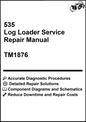 John Deere 535 Log Loader Service Repair Manual TM1876 - PDF