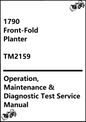 John Deere 1790 Front-Fold Planter Operation, Maintenance & Diagnostic Test Service Manual TM2159 - PDF