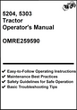 John Deere 5204, 5303 Tractor Operator's Manual OMRE259590 - PDF