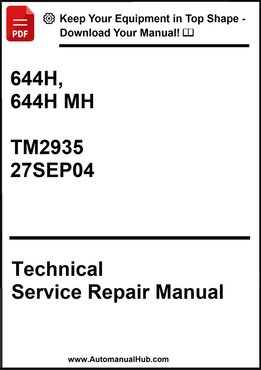 Technical Service Repair Manual cover with model numbers and date code on a white background