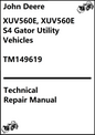 John Deere XUV560E, XUV560E S4 Gator Utility Vehicles Technical Repair Manual TM149619 - PDF