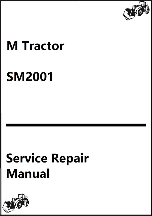 John Deere Tractor M Service Repair Manual SM2001 - PDF