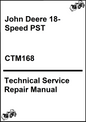 John Deere 18-Speed PST Technical Service Repair Manual