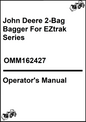 John Deere 2-Bag Bagger For EZtrak Series Operator's Manual