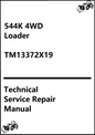 John Deere 544K 4WD Loader Technical Service Repair Manual TM13372X19 - PDF