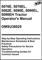 John Deere 5076E, 5076EL, 5082E, 5090E, 5090EL, 5090EH Tractor Operator's Manual OMSU38025 - PDF
