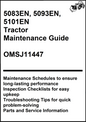 John Deere 5083EN, 5093EN, 5101EN Tractor Maintenance Guide OMSJ11447 - PDF