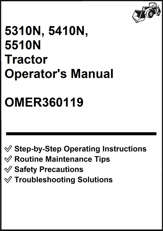 John Deere 5310N, 5410N, 5510N Tractor Operator's Manual OMER360119 - PDF